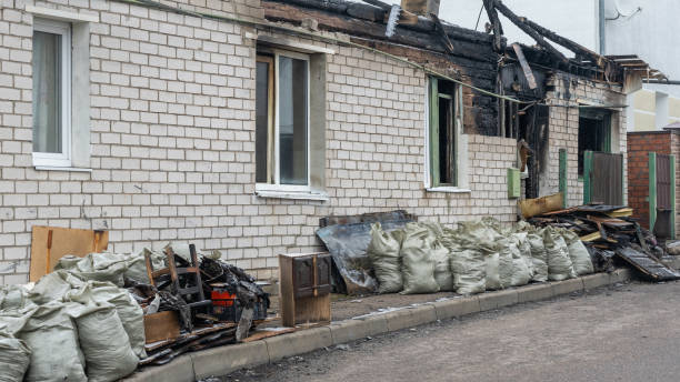 Professional Smoke Damage Removal technician working in Mora, MN